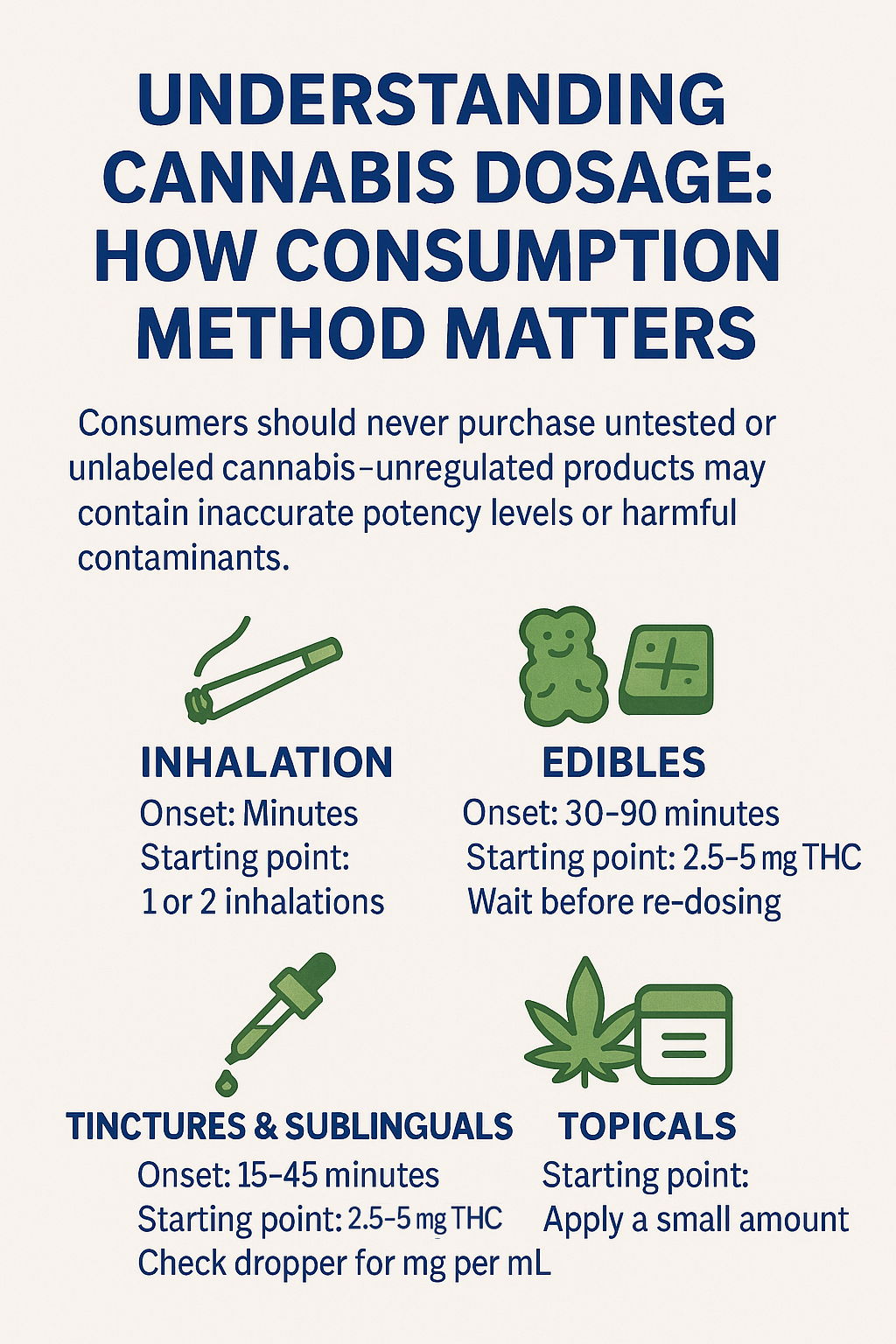 Understanding Cannabis Dosage: How Consumption Method Matters